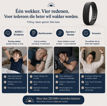 Wakea — de stille wekker die alleen jóu wakker maakt