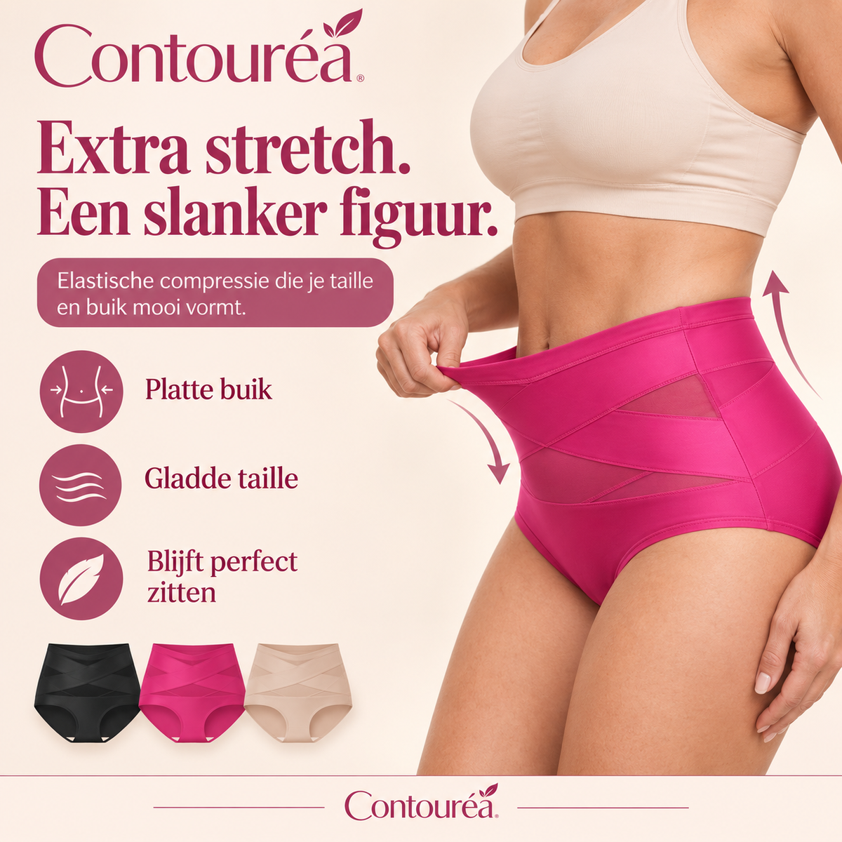 Contouréa Meno Slip — Je Taille Terug, Onzichtbaar Onder Alles