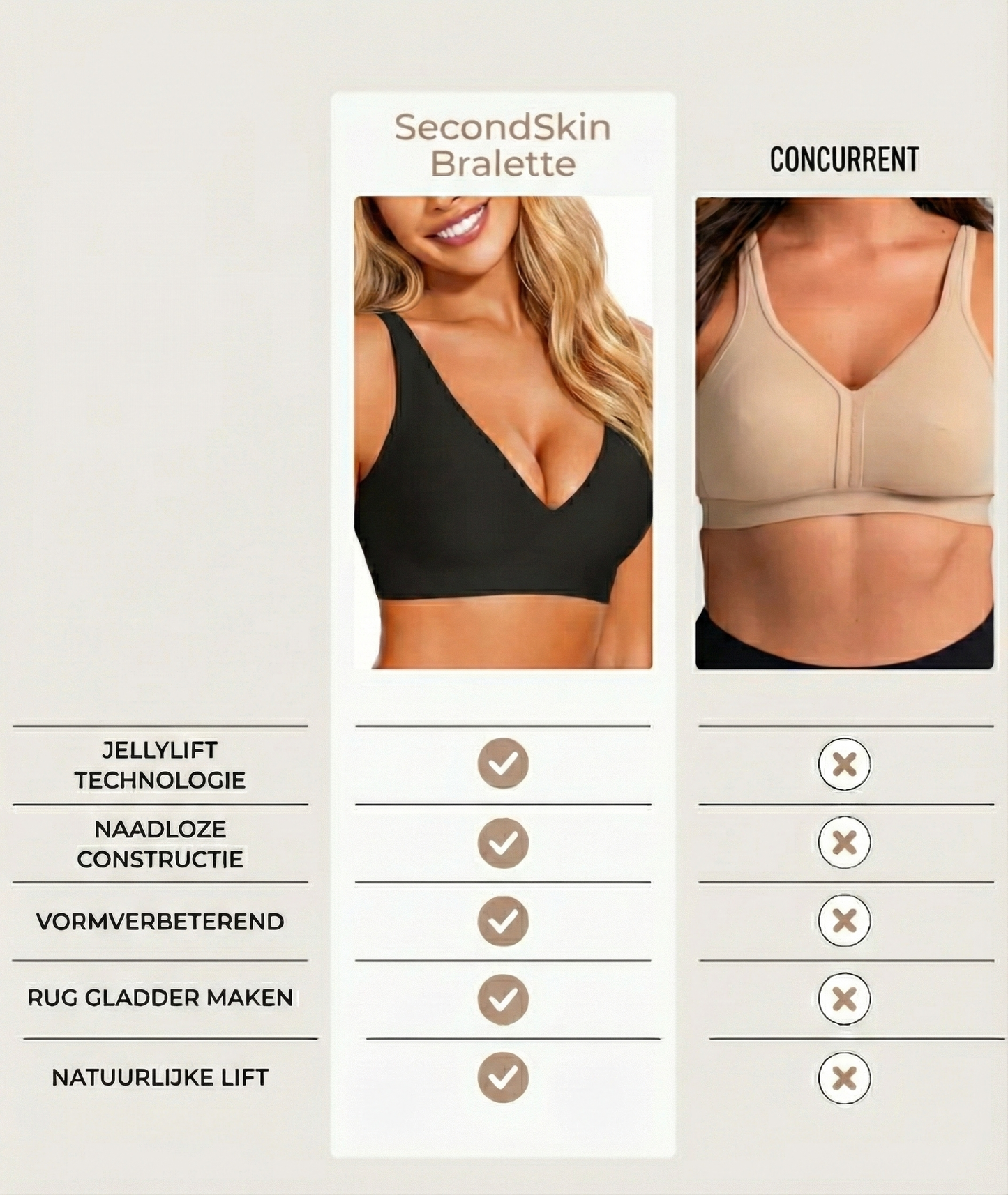 SecondSkin Bralette | Sluit aan als tweede huid