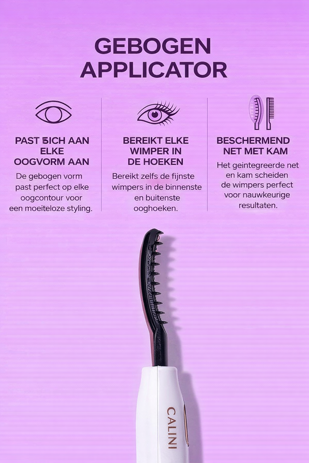 Calini curler Pro | Salonwaardige Lash Lift in 10 Seconden