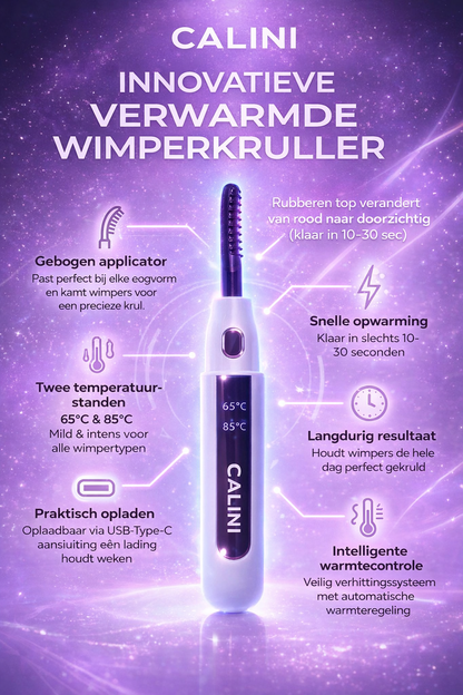 Calini curler Pro | Salonwaardige Lash Lift in 10 Seconden