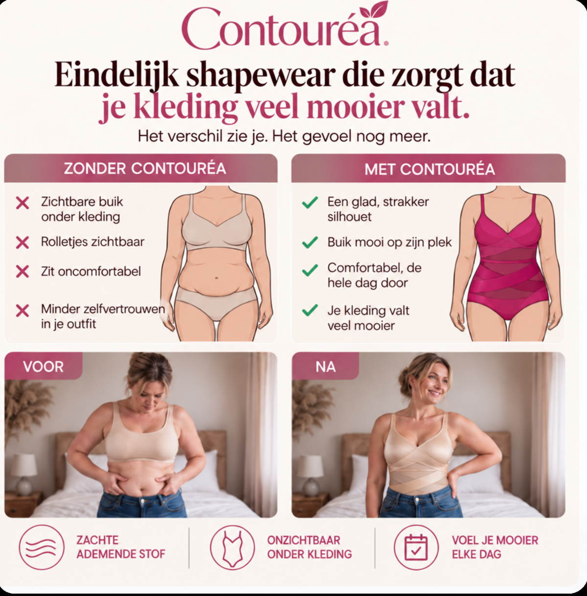 Contouréa Meno Body — Je Taille Terug En Een Stevige Buste