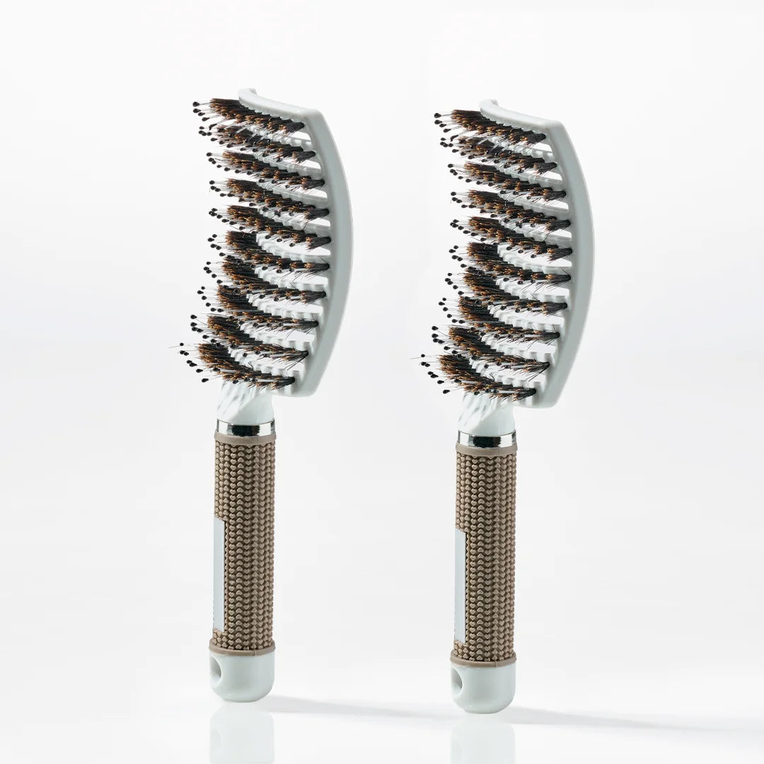 PureGlow Paddle Brush | Ontklittende Haarborstel met Natuurlijke Glans