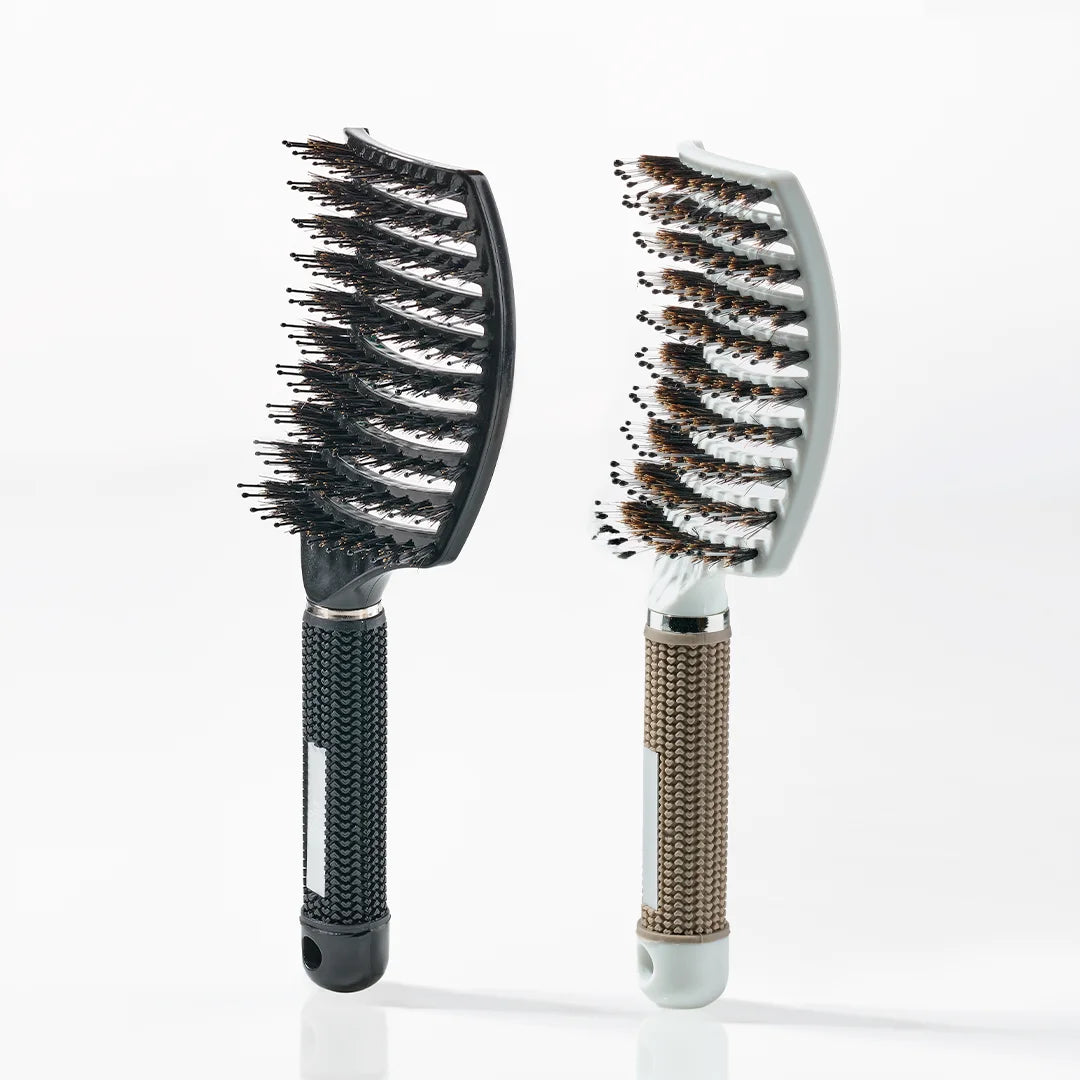 PureGlow Paddle Brush | Ontklittende Haarborstel met Natuurlijke Glans