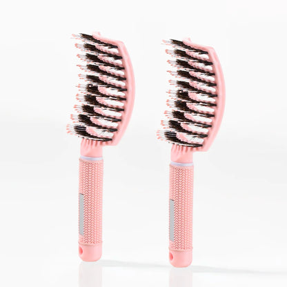 PureGlow Paddle Brush | Ontklittende Haarborstel met Natuurlijke Glans