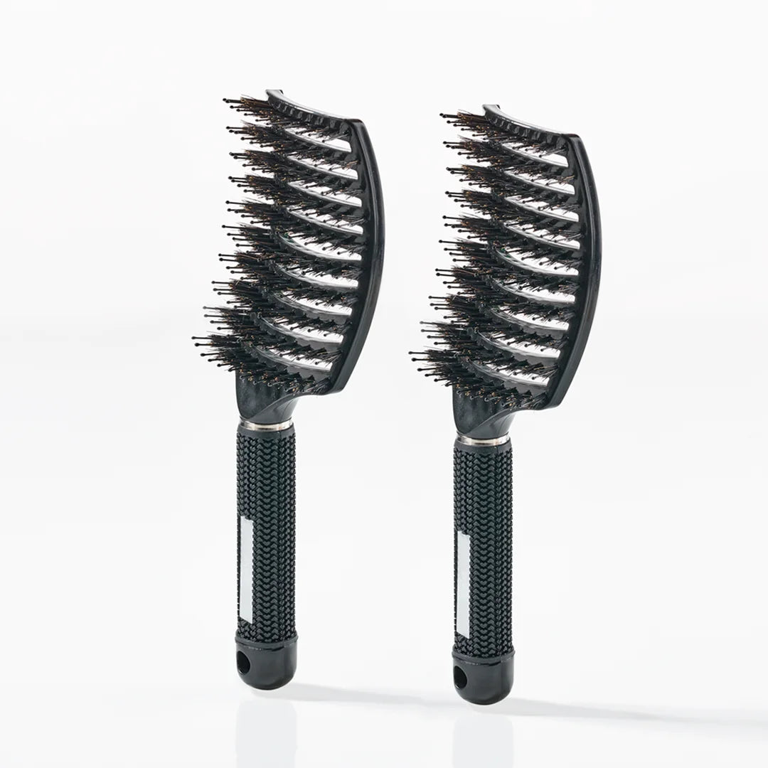 PureGlow Paddle Brush | Ontklittende Haarborstel met Natuurlijke Glans