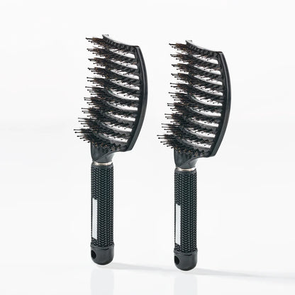 PureGlow Paddle Brush | Ontklittende Haarborstel met Natuurlijke Glans