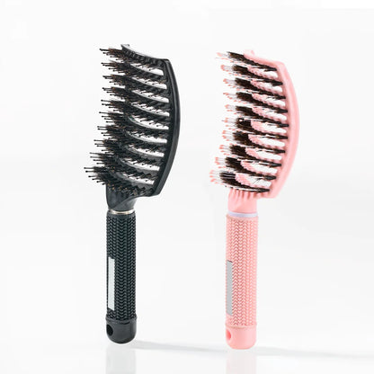 PureGlow Paddle Brush | Ontklittende Haarborstel met Natuurlijke Glans
