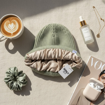 SilkSafe Beanie – omdat pluizig haar verleden tijd is