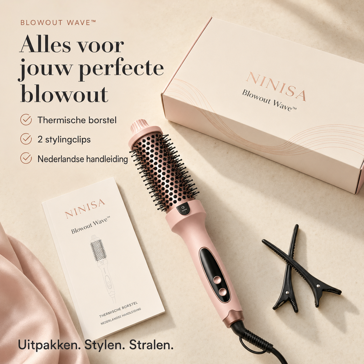 Blowout Wave™ | Salon-Glans In 10 Minuten - Zonder Frizz