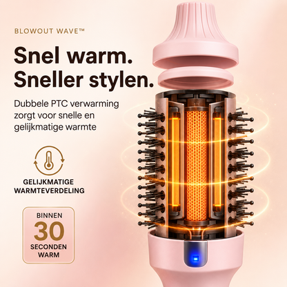 Blowout Wave™ | Salon-Glans In 10 Minuten - Zonder Frizz