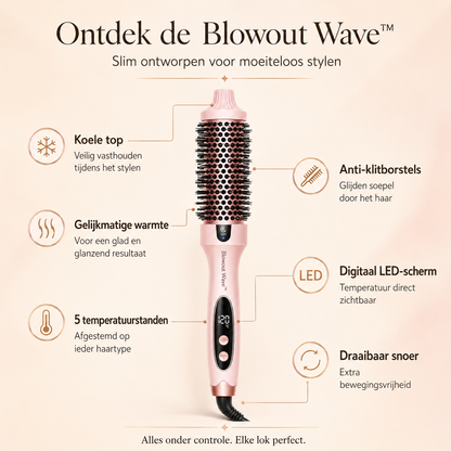 Blowout Wave™ | Salon-Glans In 10 Minuten - Zonder Frizz