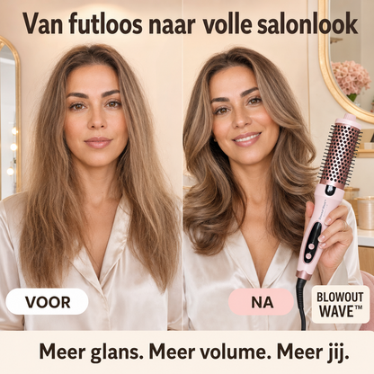 Blowout Wave™ | Salon-Glans In 10 Minuten - Zonder Frizz