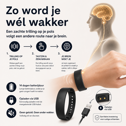 Wakea Pro De stille trilwekker die alleen jou wakker maakt