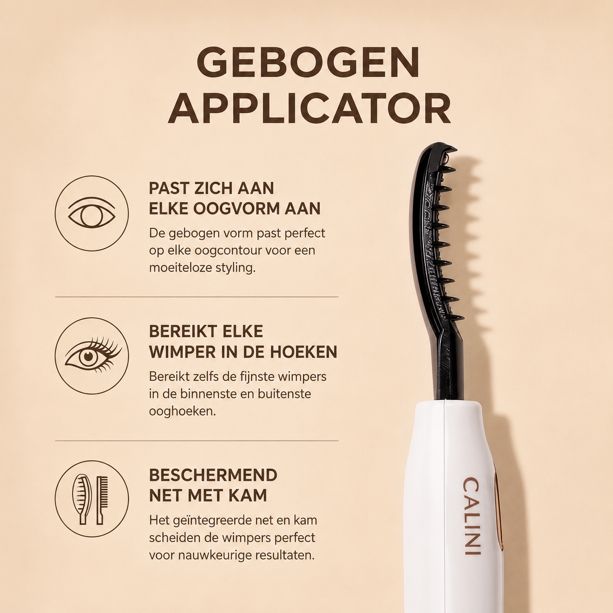 Calini curler Pro | Salonwaardige Lash Lift in 10 Seconden