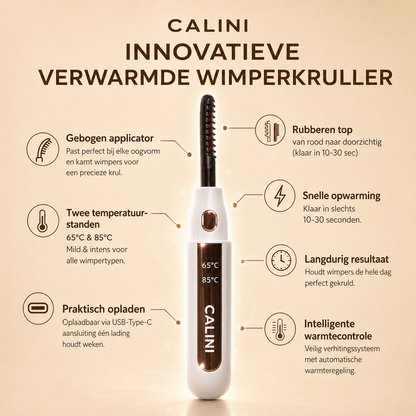 Calini curler Pro | Salonwaardige Lash Lift in 10 Seconden
