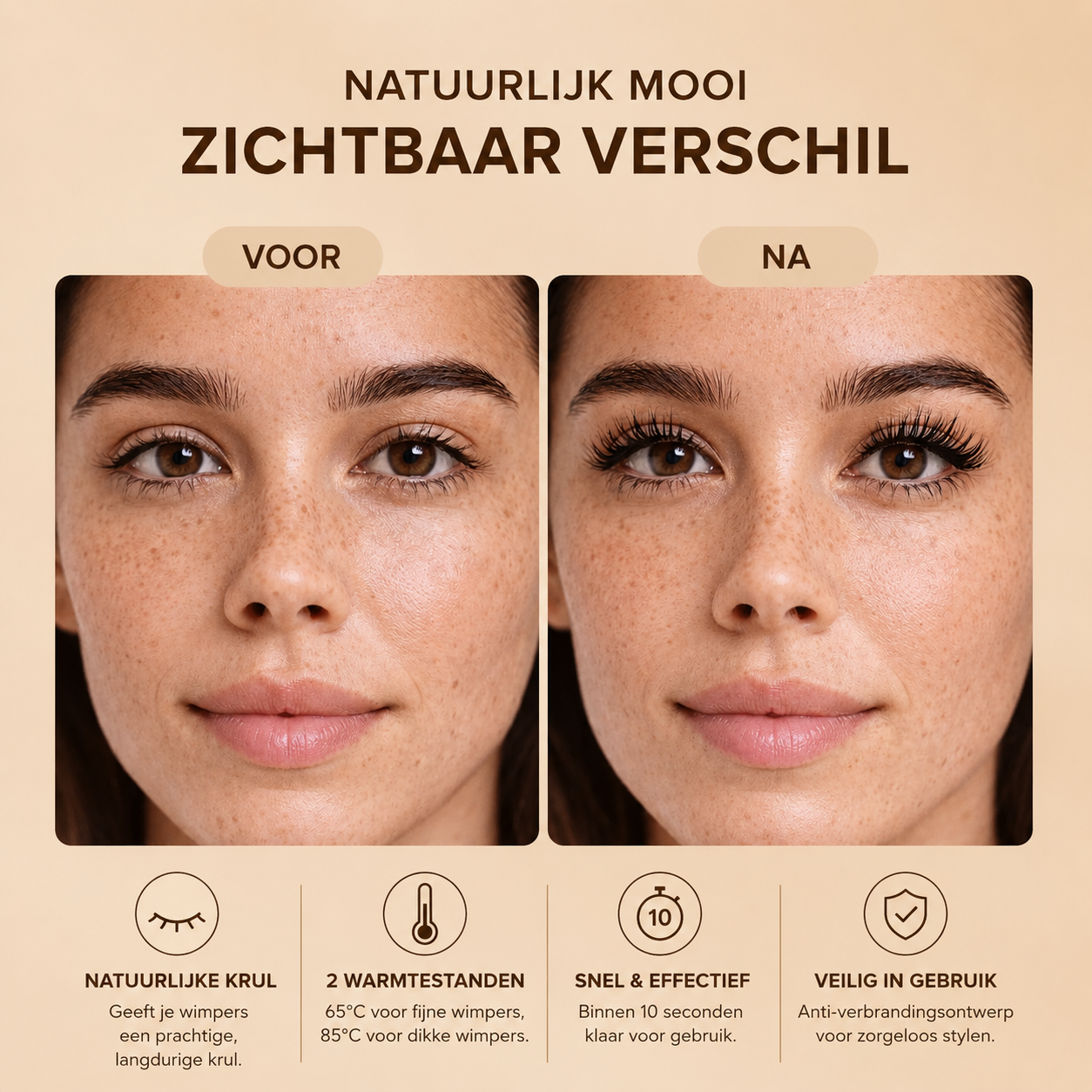 Calini curler Pro | Salonwaardige Lash Lift in 10 Seconden