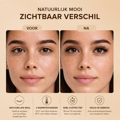 Calini curler Pro | Salonwaardige Lash Lift in 10 Seconden