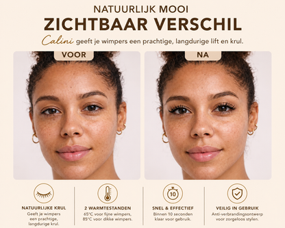 Calini curler Pro | Salonwaardige Lash Lift in 10 Seconden