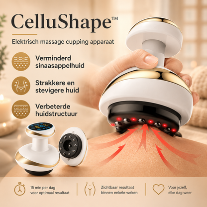 CelluShape™ - Cupping Massage Tegen Cellulite