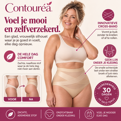Contouréa Meno String — innovatieve cross-band en geen lijn onder je kleding