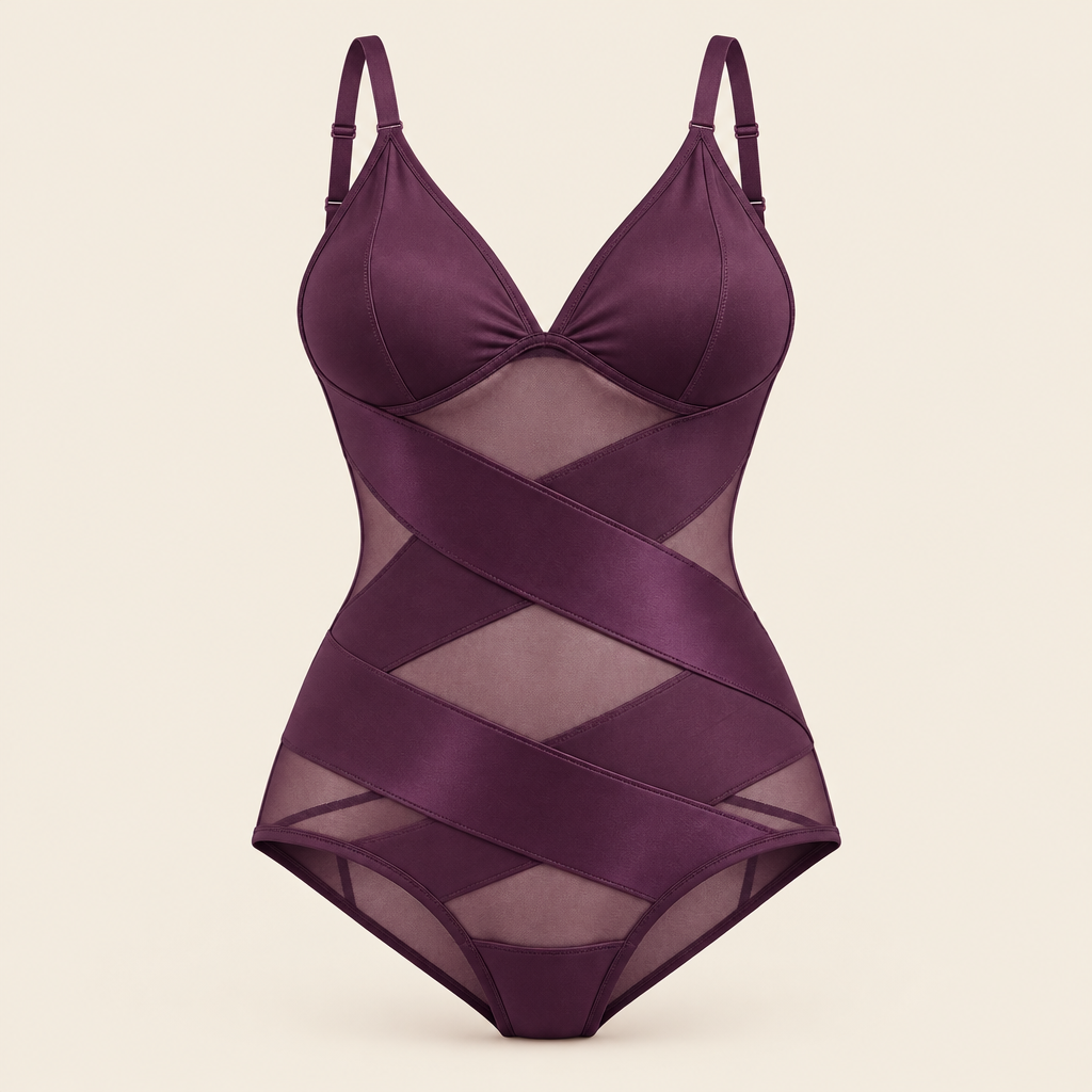 Contouréa Meno Body in Aubergine