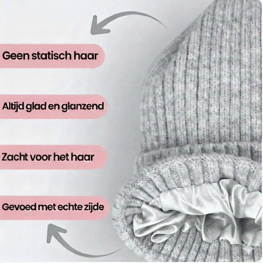 SilkSafe Beanie – omdat pluizig haar verleden tijd is