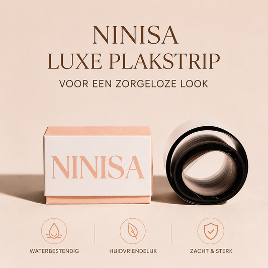 NINISA Luxe Plakstrip - verpakking en rol