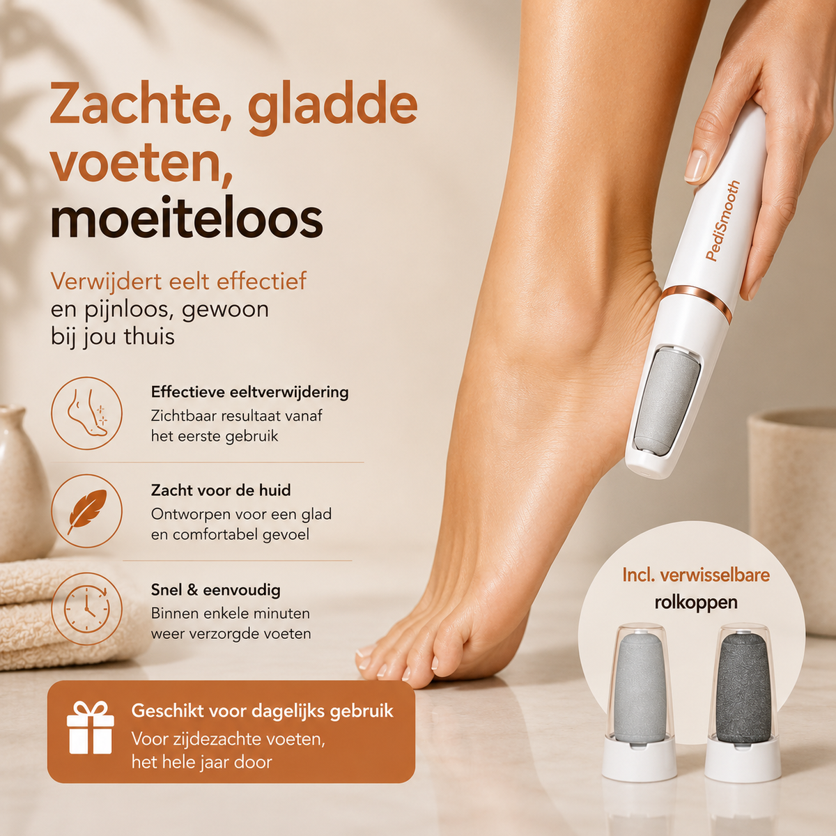 PediSmooth direct gladde zachte voeten