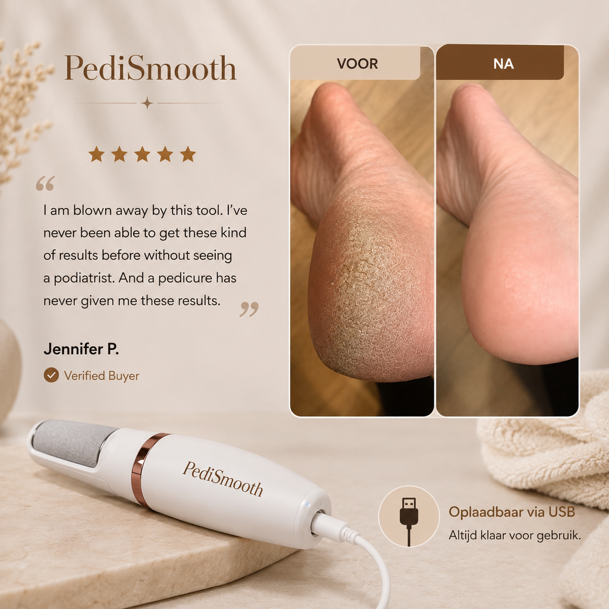 PediSmooth direct gladde zachte voeten