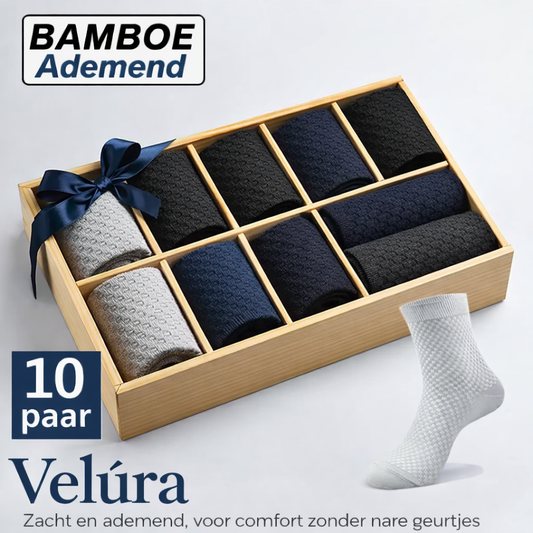 VELÚRA mid-hoge bamboe sokken van premium kwaliteit