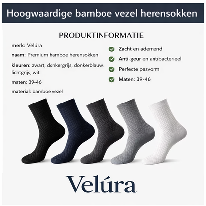 VELÚRA mid-hoge bamboe sokken van premium kwaliteit