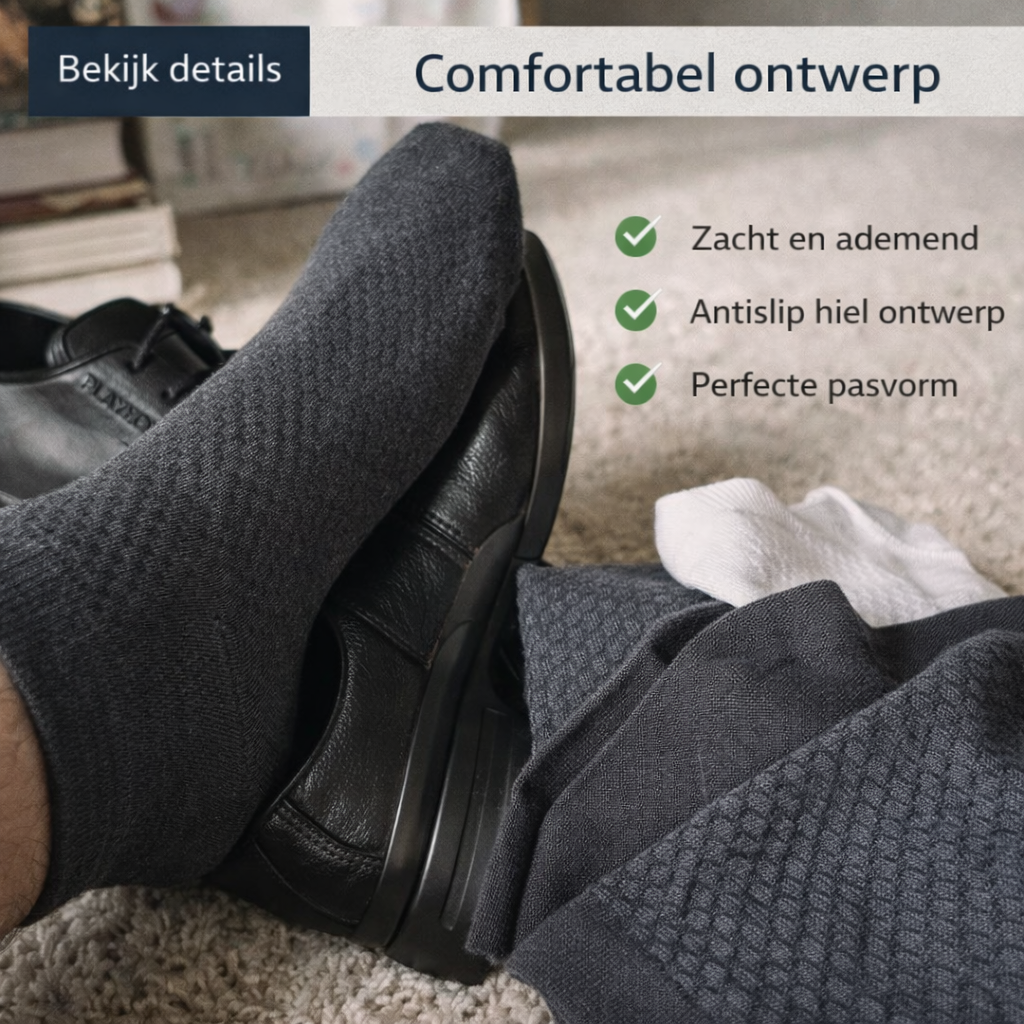 VELÚRA mid-hoge bamboe sokken van premium kwaliteit