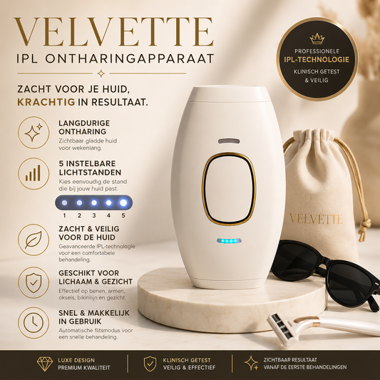 VELVETTE IPL Ontharingsapparaat - merkoverzicht