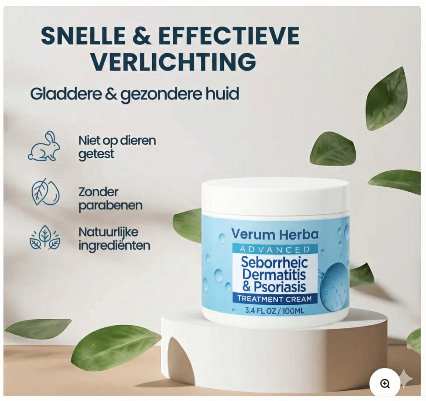 Verum Herba | Crème tegen jeuk, roodheid & irritatie