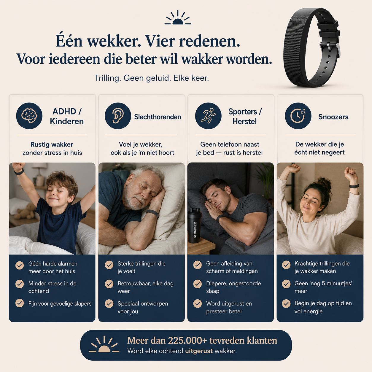 Wakea De stille trilwekker die alleen jou wakker maakt
