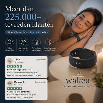 Wakea — de stille wekker die alleen jóu wakker maakt