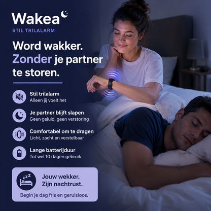 Wakea — de stille wekker die alleen jóu wakker maakt