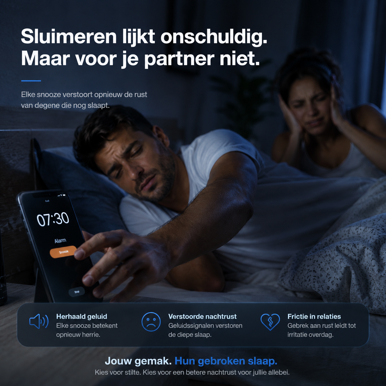 Wakea — de stille wekker die alleen jóu wakker maakt