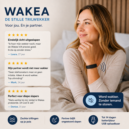 Wakea Pro De stille trilwekker die alleen jou wakker maakt